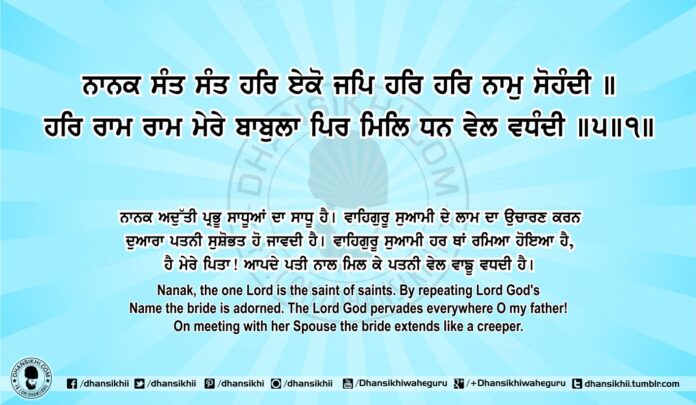 Sri Guru Granth Sahib Ji Arth Ang 79 Post 5